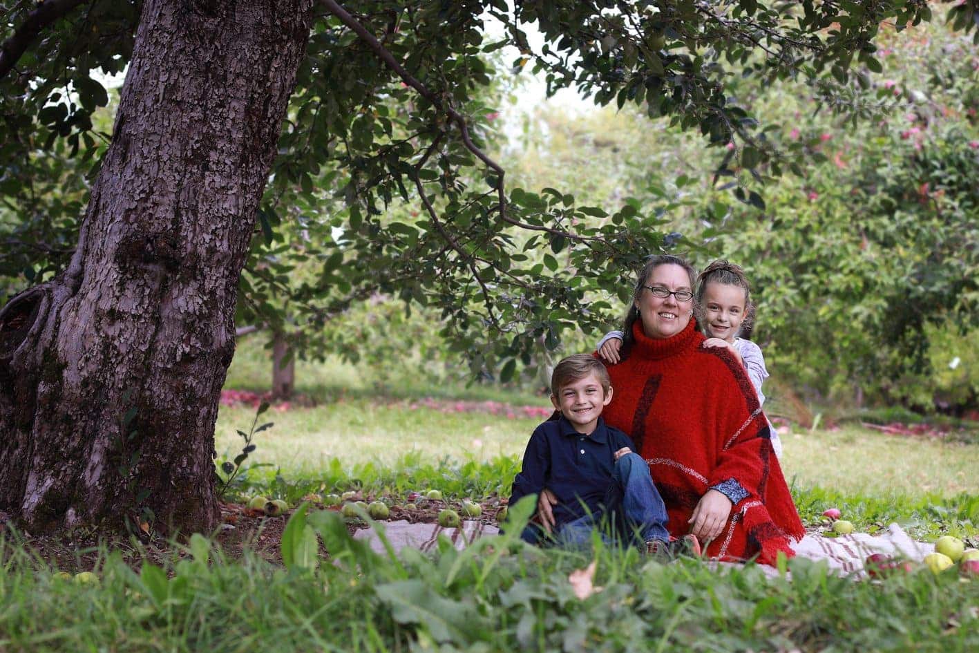 Central Maine Children's Photography -Apple Orchard Session