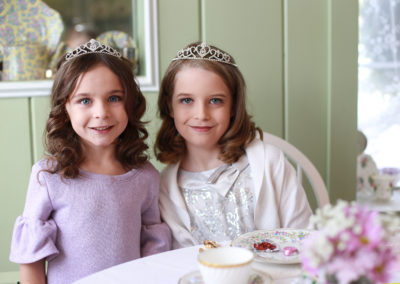 Tiara Tea Party, Maine Portrait Photographer