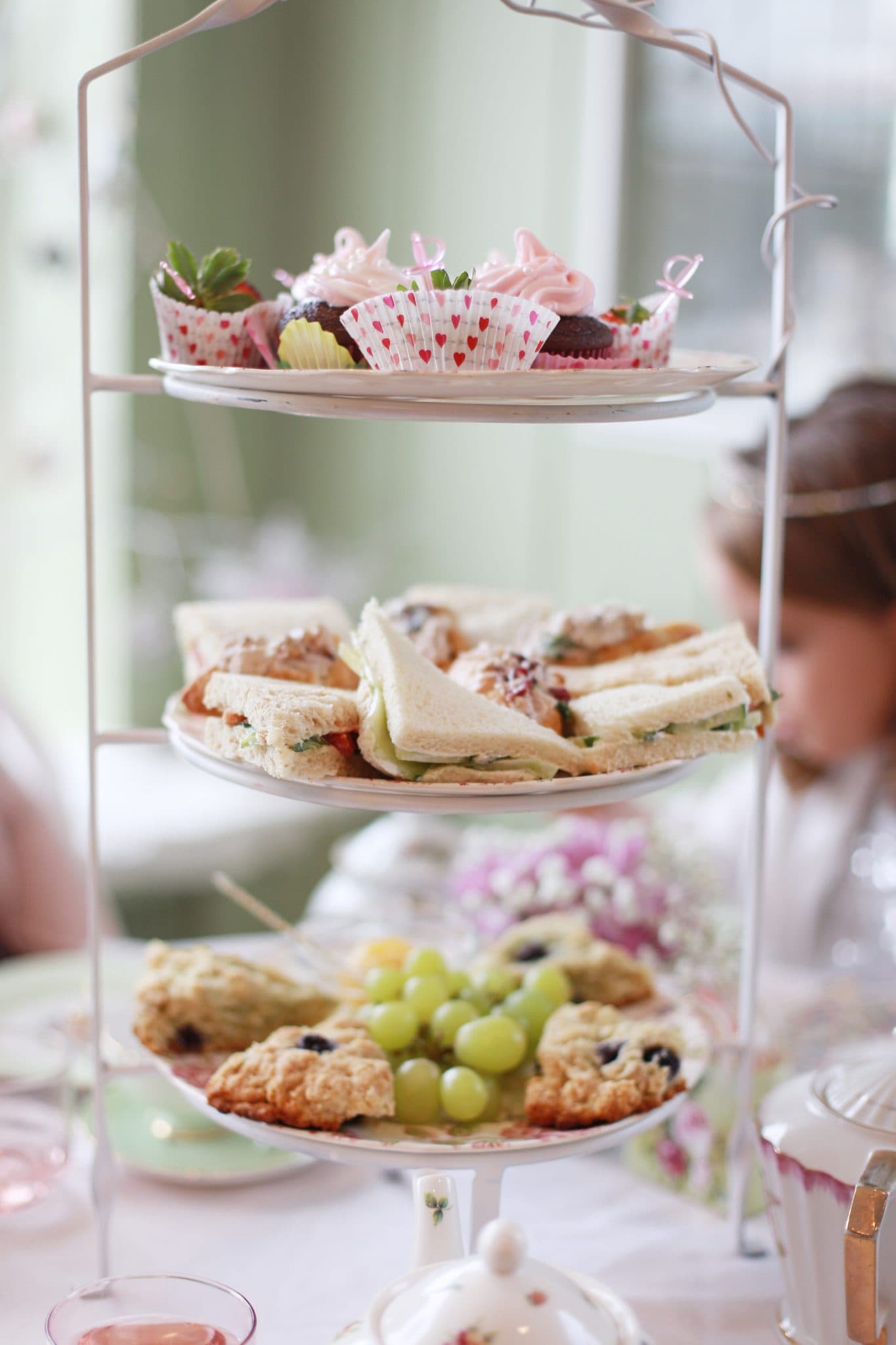 Tiara Tea Party, tea party lunch, Southern Maine Photographer
