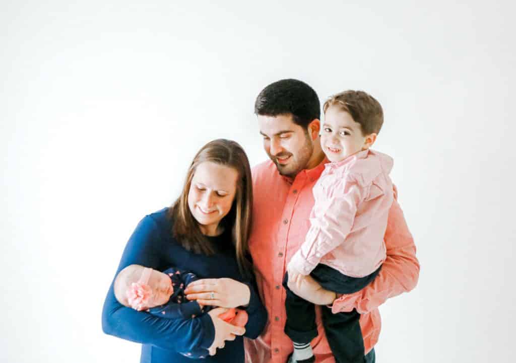 newborn family photographer 