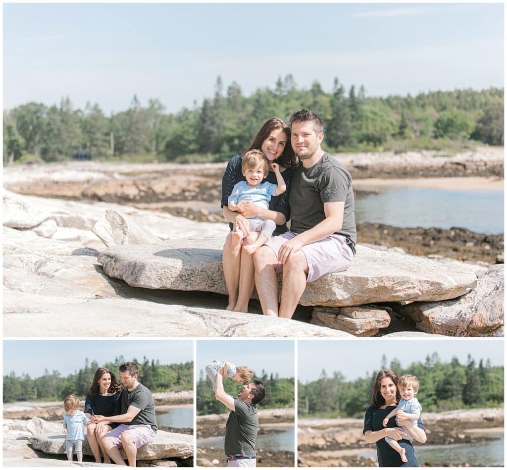 Maine Family Photographer, Georgetown Maine, Reid State Park, Family Photos