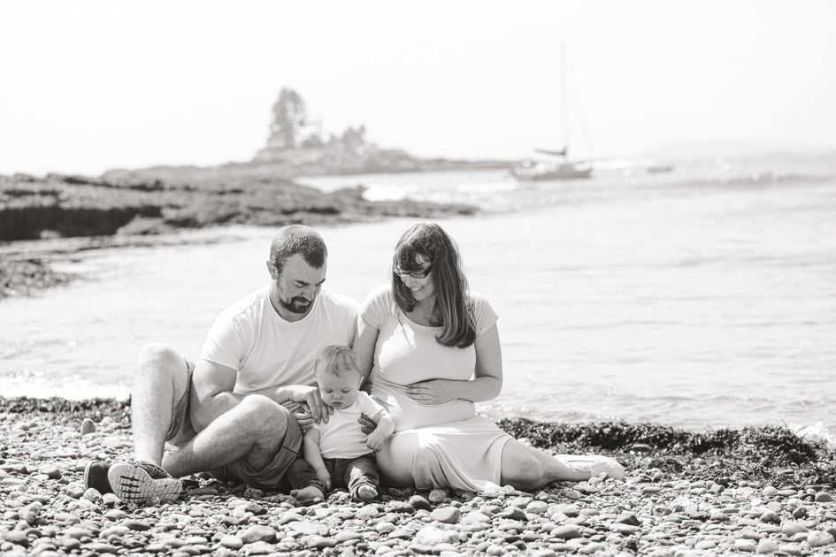 maine Maternity Photographer, Booth bay, Ocean Point 