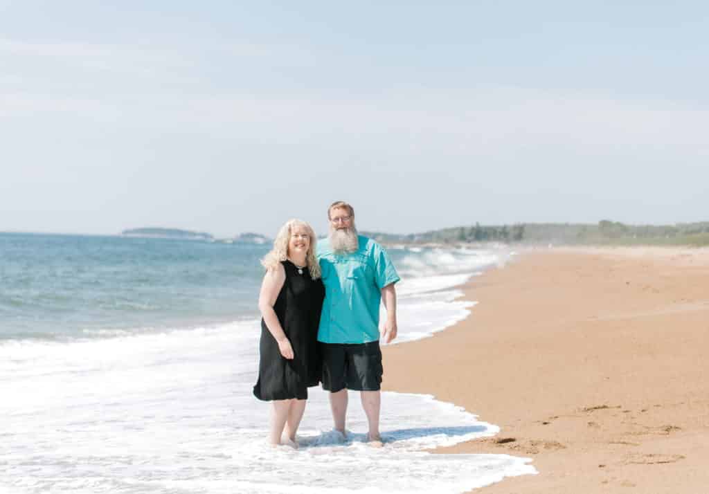 couple beach photos maine, Bath Maine